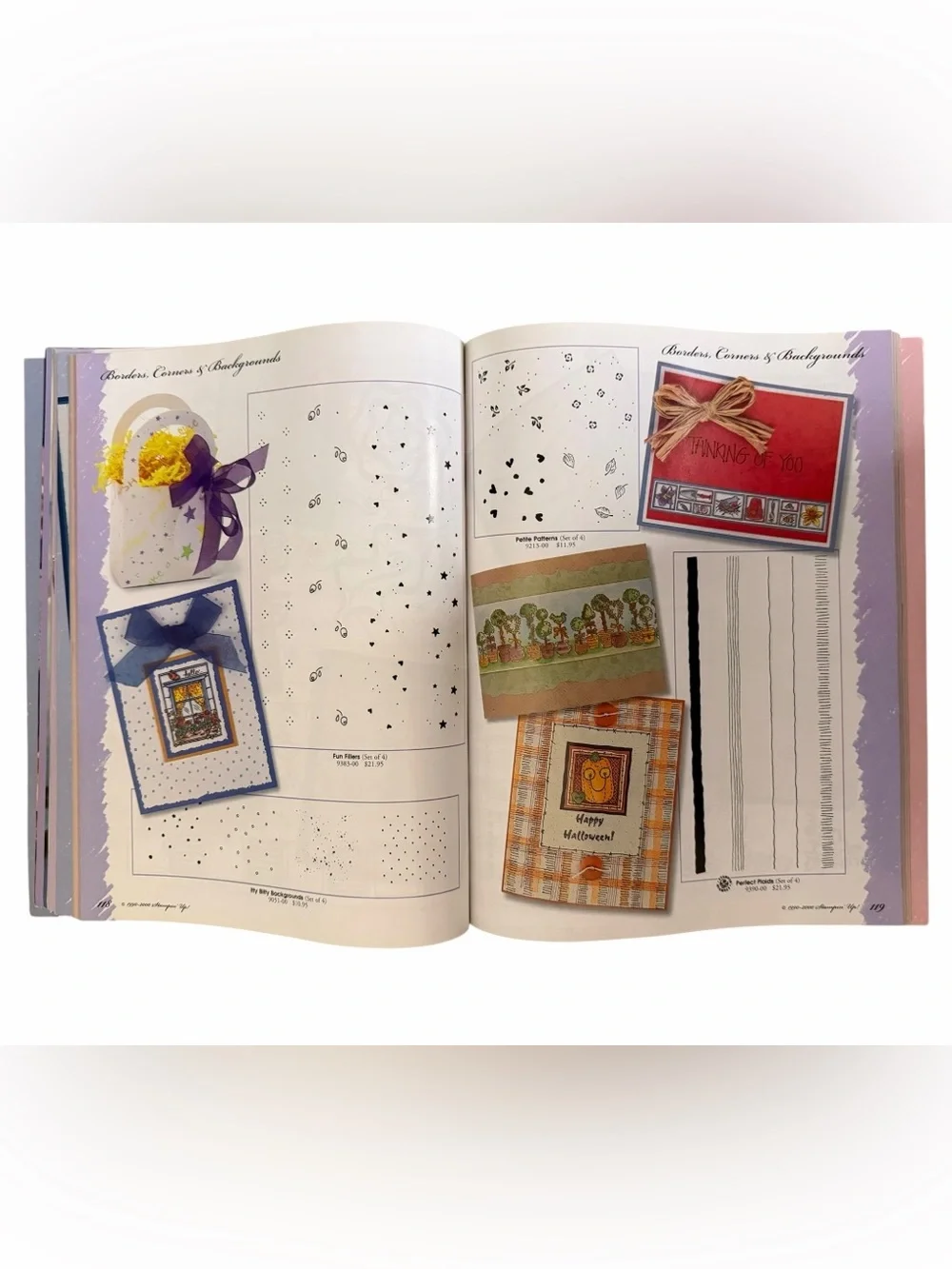 Stampin' Up! Idea Book & Catalog 2000-2001 Edition